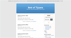 Desktop Screenshot of bestoftijuana.com